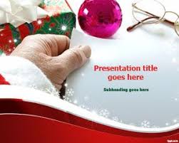 Santa Claus Gift List Powerpoint Template Free Template For Powerpoint With Original Slide Desig Christmas Powerpoint Template Powerpoint Certificate Templates