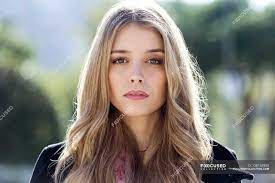 Free for commercial use no attribution required high quality images. Beautiful Blonde Young Woman City Stunning Stock Photo 128152980