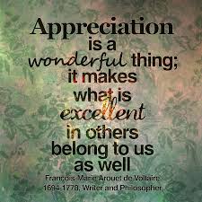 Appreciate The Good In Others Voltaire Google Search Appreciation Quotes Thank You Quotes For Coworkers Gratitude Quotes