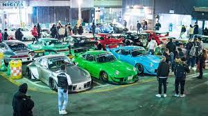 Come For The Tokyo Auto Salon Stay For The Crazy Car Meets After In 2021 Weird Cars Tokyo Drift Cars Car Show