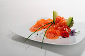 Who Knew That A Sweet Honeydew Melon Made Such A Great Match For A Balik Side Classic Smokedsalmon Finefood With Images Salmon Recipes Food Fine Food