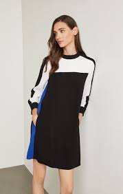 Bcbg Color Block Shift Dress