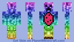 Watermelon Rainbow Creeper Minecraft Skin All minecraft commands have to be used in command blocks! watermelon rainbow creeper minecraft skin