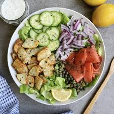 I've been making another one for years, but the addition of capers is incredible. Smoked Salmon Salad A Fresh Life With Courtney