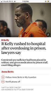 R. Kelly still serving his 30-year jail term in North Carolina prison  There's a trending video - "R. Kelly released from Chicago prison". That  video was March 9, 2019 when released from