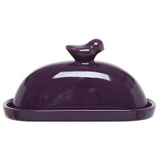 Robot Check Ceramic Butter Dish Ceramic Decor Butter Dish