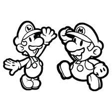 Mario And Luigi Coloring Pages Mario Coloring Pages Super Mario Coloring Pages Coloring Pages