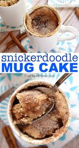 They're simple to make and delicious. Snickerdoodle Mug Cake The Best Mug Cake Fivehearthome