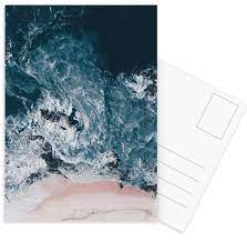 I Love The Sea Postcard Set Juniqe