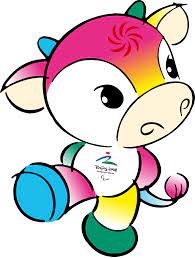 The five cheerful characters resemble four animals from china as well as the fire from the olympic flame. Fu Niu Lele Wikipedia
