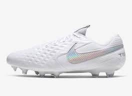 Nike Tiempo Legend 8 Elite Fg White Pure Platinum Wolf Grey White Niketiempo Nikefootball Footballboots Football Boots Pure Products Nike Football