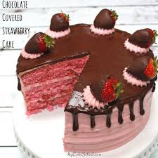 Copyright 2003 television food network, g.p. Chocolate Covered Strawberry Cake My Cake School