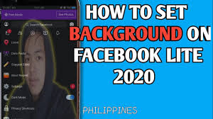 Facebook lite é um programa desenvolvido por facebook. How To Set Background Picture On Facebook Lite 2020 Youtube