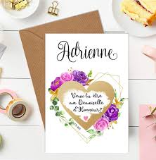 15% de rabais pour une commande de. Demande Demoiselle D Honneur Carte A Gratter Veux Tu Etre Ma Demoiselle D Honneur Will You Be My Bridesmaid Cadeau Mariage Demoiselle Honneur Personnalisee Buy Online In Guernsey At Guernsey Desertcart Com Productid 188837119