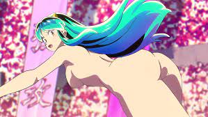 lum, urusei yatsura, highres, nude filter, screencap, third-party edit,  ass, green hair, horns, nude, oni horns - Image View - | Gelbooru - Free  Anime and Hentai Gallery