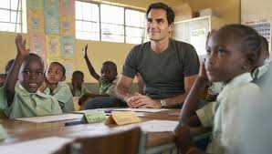 Wer danach weiter zur schule ging, erhielt unterricht in. Match In Africa Wie Viel Geld Roger Federer Selber Investiert Watson