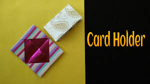 Choosing the check out tab menu, deciding upon the print layout button. Origami Paper Credit Card Business Card Holder 2 Easy To Make Origami Paper Business Card Holders Origami