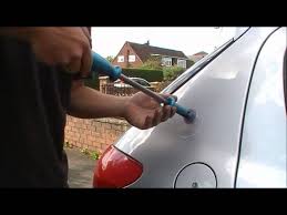 Bigger dents will obviously cost more, and that's where knowing where to go matters. Tdl Dent Scratch Repair How To Remove A Car Dent With Paintless Dent Removal Youtube