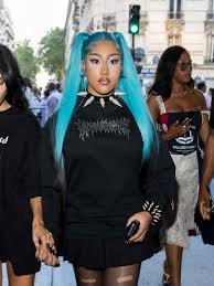 North West, 13, Swaps Out Her Extra-Long Electric Blue Hair for Her Shortest Chop to Date