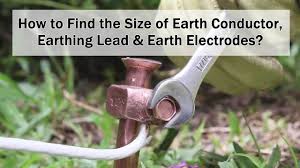 Finding The Size Of Earth Conductor Earthing Lead Earth