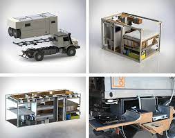 荷蘭 bliss mobil 軍用級貨櫃露營車 decomyplace 新聞 tiny house loft truck design tailgating trailers