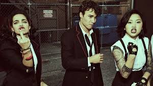 Deadly Class Syfy Back Alley Cast Shoot Dead Class Boys Like