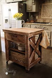Diagonal cross at both ends of the wooden island is. 25 Stylish Diy Kitchen Islands To Upgrade Your Space Insteading