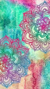 Colorful Mandala Background Mandala Art Padroes De Papel De Parede Producao De Arte