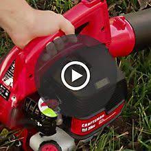 Craftsman B210 25 Cc 2 Cycle 200 Mph 430 Cfm Handheld Gas Leaf Blower Lowes Com Blowers Gas Leaf Blower