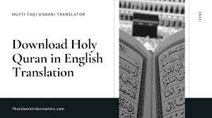 Which is the best english translation of the qur'an? Download Holy Quran In English Translation For Free
