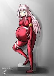john2989027c0mm close on X: The second sketch of Mayternity is Zero Two  from DARLING in the FRANXX! pregnantart ボテ腹 pregnantbelly  t.coUVKJzgu51d  X