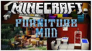 скачать мод на майнкрафт 1 12 2 на мебель и декор Add The Furniture Items With Furniture Mod For Minecraft 1 13 1 12 2 Visit Mincraftore For The Latest Mods Updates News Of M Minecraft Mods Minecraft 1 Mod