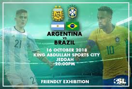 The expectation is for argentina to start the same lineup as the team did against. Starting Xi Brazil Vs Argentina 16 October 2018