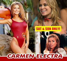 New movie meet the spartans has a cast of sean maguire, kevin sorbo and carmen electra. Steel City Con Meet Carmen Electra December 6 8 Facebook
