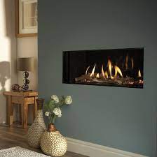 Fires Fireplaces Stoves Turn The Verine Eden Into A True Focal Point Wall Gas Fires Wall Fires Contemporary Fireplace