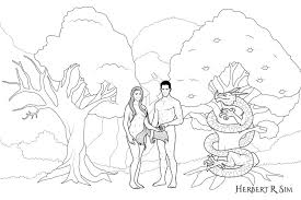 9 the lord god made all kinds of trees grow out of the ground—trees that were pleasing to the eye and good for food. Adam Eve The Fall Of Man Herbert R Sim