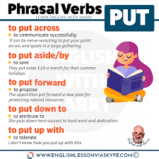 Uploaded from a computer or a device. Phrasal Verbs With Put And Their Meanings Learn English With Harry