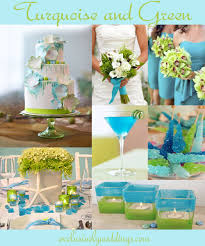 Turquoise Wedding Color Seven Perfect Combinations Exclusively Weddings Turquoise Wedding Wedding Colors Lime Green Weddings