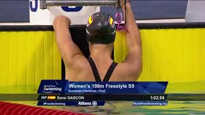 Streak ended 1991 perth, australia; Women S 100m Freestyle S9 Final Dublin 2018 International Paralympic Committee