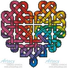 Find great deals on ebay for counted cross stitch celtic. Artecy Cross Stitch Celtic Fractal Heart Cross Stitch Pattern To Print Online