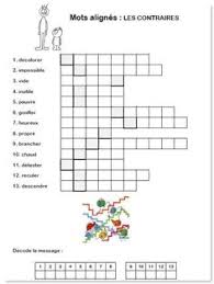 Classe, glace, gare, gants, bague, canapé, bec, fagot, écouter, cube. 100 Idees De Mots Croises Enfants Mots Croises Enfants Mots Croises Mots Meles A Imprimer