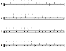 The following exercises about double strokes alternate fourths, eights and sixteenths. Snare Drum Beginner Sheet Music Drum Sheet Music For Beginners Play The Drums Drum Sheet Music Drums Sheet Sheet Music
