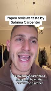 Men Listening to Taste by Sabrina Carpenter