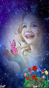 A MENINA E A BORBOLETA...