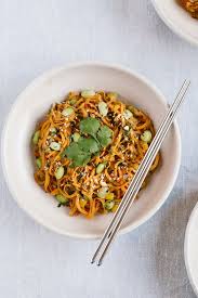 Sweet Potato Noodle Pad Thai Recipe Spiralized Veggie Recipes Sweet Potato Noodles Recipes