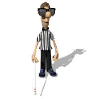 Image result for blind referee pics
