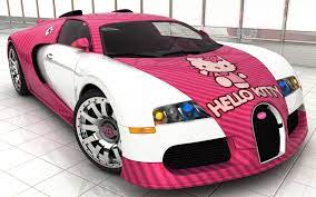 Bugatti Veyron Hello Kitty Bugatti Veyron Hello Kitty Car Bugatti