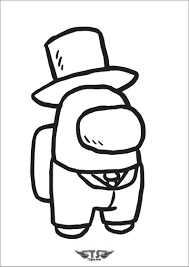 It is quick and easy to do and just requires you to. Mr Impostor Among Us Coloring Page Coloringbay