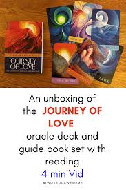 I Got A New Oracle Card Deck Journey Of Love Deck From Alana Fairchild Rassouli Richard Cohen Art Poetry And Love Oracle Spiritual Guidance Guide Book