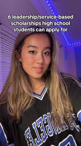 Super great scholarships to apply for if you’re a high school student  passionate ab community service/leadership! #scholarship #scholarships  #highschoolsenior #highschooljunior #fullride #leadership ...